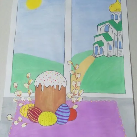 Участие в  выставке - конкурсе декоративно - прикладного творчества и изобразительного искусства "Пасхальная Ассамблея"