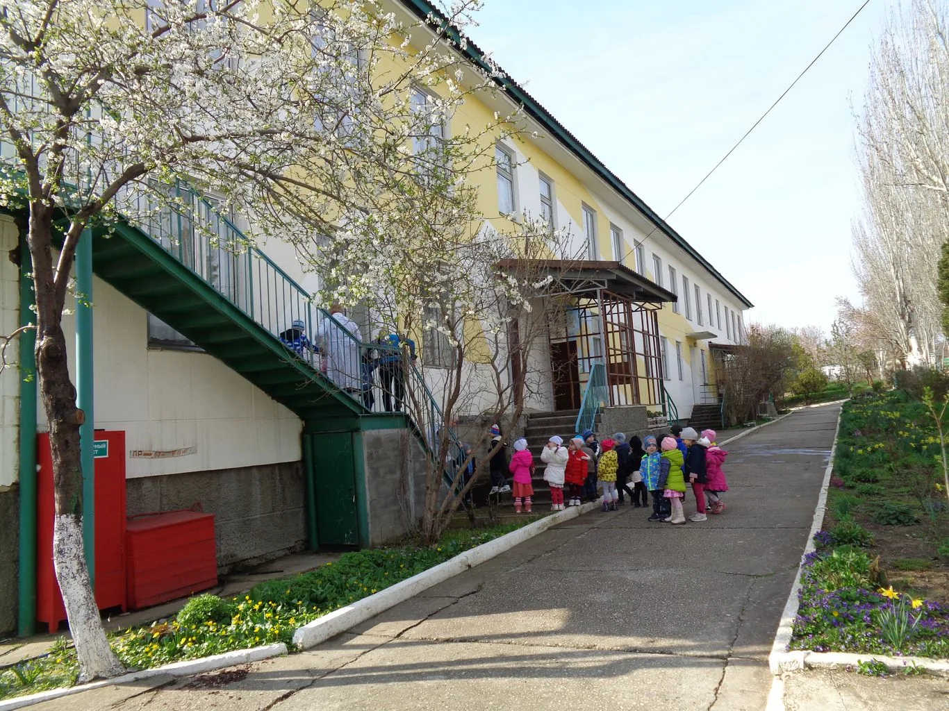 В МБДОУ «Детский сад «Солнышко» городского округа Судак прошла учебная эвакуация